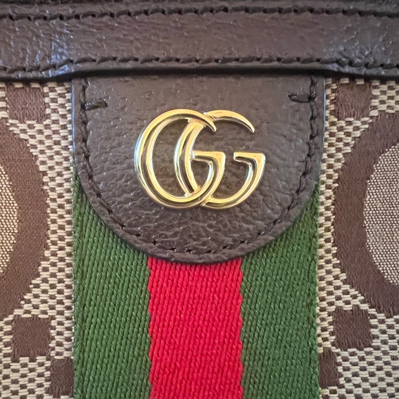 NWT Gucci Ophidia Jumbo GG tote Web Ophidia Shopping Tote - Picture 12 of 13